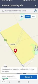 My Ekipden Konya Ereğli Yeniköy Ankara Adana Yoluna 160mtmesafe