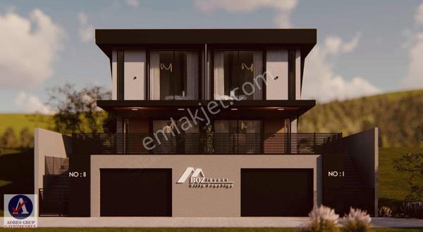 İzmir Urla Ted Koleji Yakını Projeden Deniz Manzaralı Villa