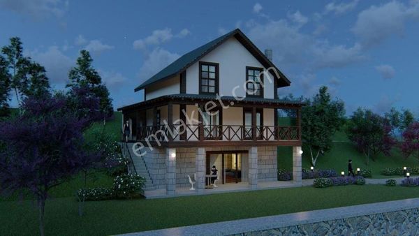 Trabzon Çarşıbaşı Kale Köy Satılık 820m2 Arsa Üzeri Villa