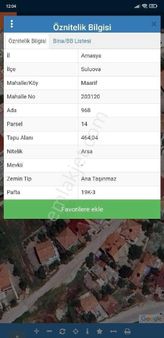 Kaya Emlaktan Satılık 464 M2 Arsa