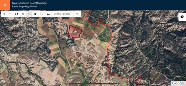 Wınox Tan Karakurt Ta Satılık Tarla