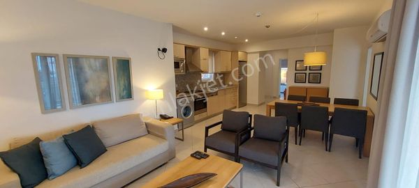 Kuşadası Golf & Spa Resort'ta Satılık Full Eşyalı Havuz Önü 2+1