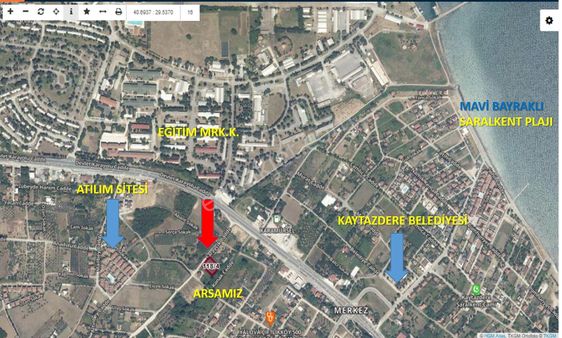 Kaytazdere'de Mükemmel Konumda İmarlı 2 Dönüm Arsa