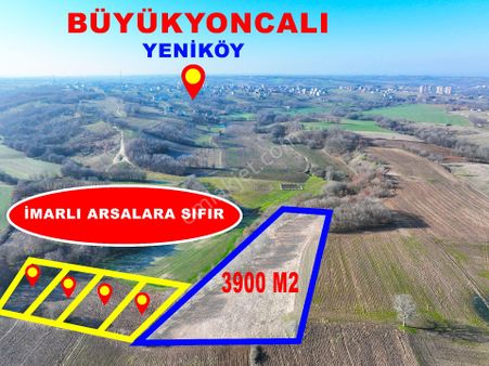 İmara Bitişik Tek Tapu 4000 M2 Tarla