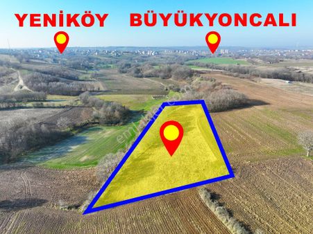 Saray Büyükyoncalı Cumhuriyet Mahallesi'nde İmara Bitişik Tek Tapu Tarla