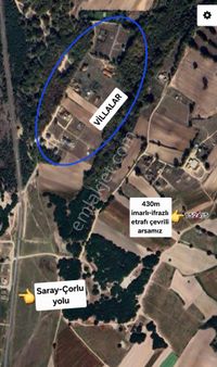 Saray Buyukyoncalı Da İmarlı İfrazlı Etrafı Çevrili Müstakil Arsa