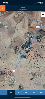 Korkuteli’de Villa İmarlı Köşe Başı Arsalar .