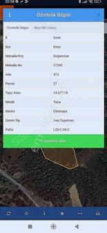 Yunus Tan Kiraz Doğancılar Da Satılık Tarla