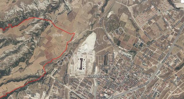 Karahasanlı Şehir Hastahanesi Üstünde Satılık Arsa