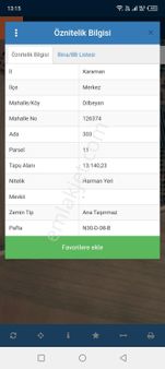 Çakırbağ Köyü 505 M2