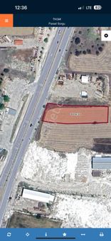 Bucakta Antalya Burdur Karayolu Üzerinde Satılık Ticari İmarlı