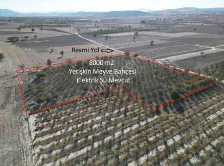 Korkuteli Küçükköy Ovasında 8000 M2 Yol Su Elektrik Sondaj Mevct