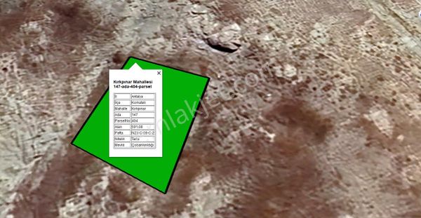 Antalya Kırkpınar Da Müstakil Yatırımlık