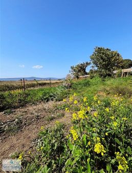 Çanakkale Merkez Özbek Köyün'de Deniz Manzaralı Satılık Tarla