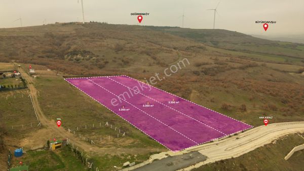 Silivri Balaban'da Çantaköy'e 2 Dakika Mesafede 3.350 M² Satılık Tarla