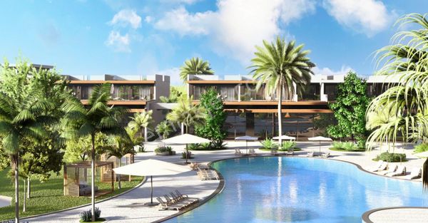 Kuzey Kıbrıs İskele'de Yatay Mimarili Projeden Satılık Stüdyo Daire!