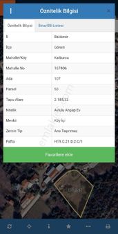 Köy Merkezinde Ana Yola Ve Ormana Cephe Muhteşem Arsa Ve Çiftlik Evi