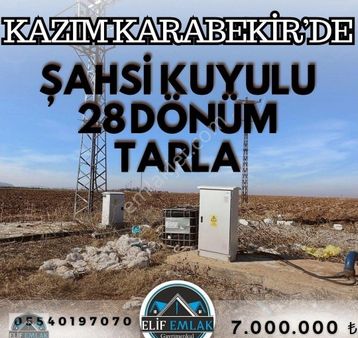 Kazımkarabekir De Şahsi Kuyulu 28 Dönüm Tarla