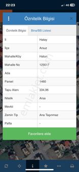 20 Metrelik Yol Üstü Satılık Parsel