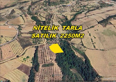 Bursa Yenişehir Kızılköyde Acil Satılık 2250m2 Tarla