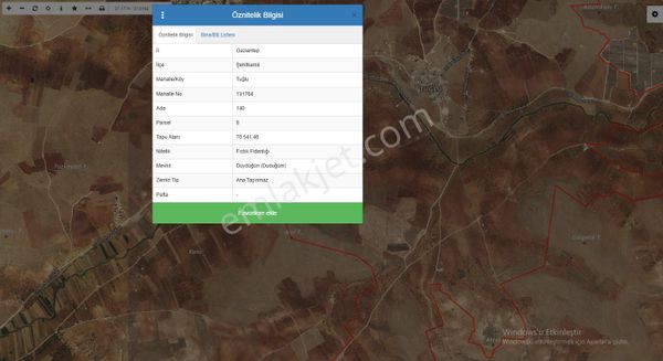 Millioğlu İnşaat'tan Tuğlu'da Satılık Tarla