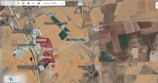 Ahiboz Da 1000m2 Tel Örgü +elektrik+su Mevcut Kooperatif Hissesi