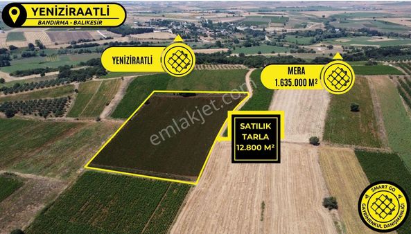 Yeni Ziraatli 'de 12.800 M² Satılık Tarla