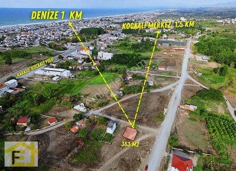 Sakarya Kocaali Yalı'da Konut İmarlı 363 M2 Satılık Arsa