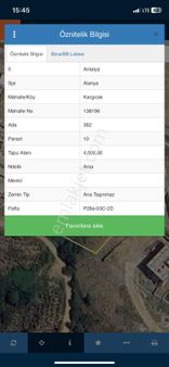 Kargıcakta Villa Ve Konut İmarlı 0.40 Emsal Satılık Arsa