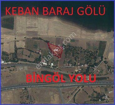 Alihan G.m.den Aşağı Şeyhhacı Köyü Keban Baraj Gölü Kenarı Satılık Tarla