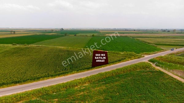 Karacabey Akhisar'da Satılık Asfalt Cephe 660m2 Kupon Tarla