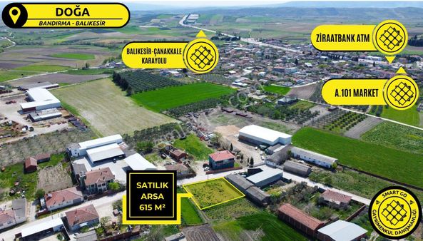 Doğa Mahallesin'de Satılık 615 M² Arsa