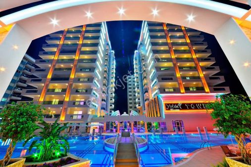 Alanya Mahmutlar’da Yekta Towers Res.’de 2+1 Eşyalı 10. Kat Geniş & Manzaralı