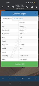 Rota’dan Fırsat Satılık Tarla