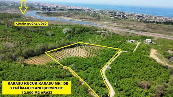 Karasu Küçükkarasu Mah. Deniz Manzaralı Satılık Fındıklık