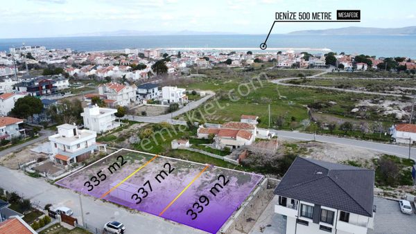 Mordoğan Barış Emlaktan Denize 500 Mt Satılık İmarli Arsalar