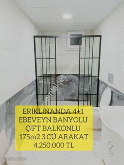 (33 ) Eriklinanda 4+1 Ebeveyn Banyolu Çift Balkonlu 175m2 3.cü Arakat