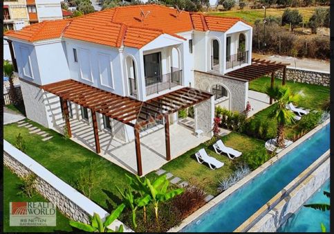 Rs Netten Davutlar Da Doğa Ve Deniz Manzaralı 3+1 Villa