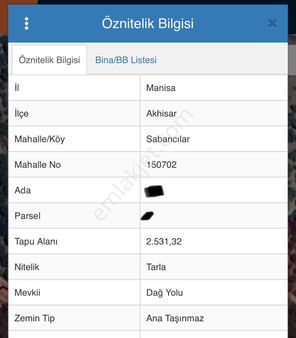 Manisa Akhisar Sabancılar Mahallesinde Satılık Zeytinlik