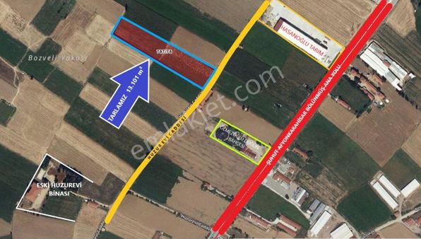 İlbey // Şuhut İstiklal Mah. Huzurevi Caddesinde 13.101m² Tarla