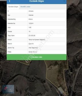 Doğukent İmar Sınırı Yatırımlık Veya Bahçelik 515 M2 Arsa