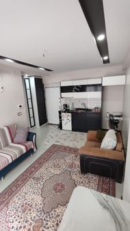 Gültepede Ana Cadde Üzeri 1+1 Eşyalı İskânlı Kiralık Uygun Daire