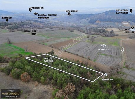 Bursa Yenişehir Çamönü Mahallesi'nde Satılık Tarla