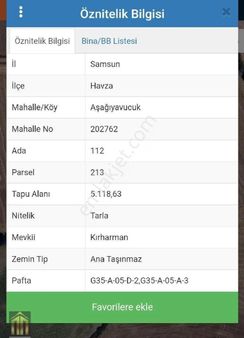 Anıt Emlak'tan Satılık Tarla