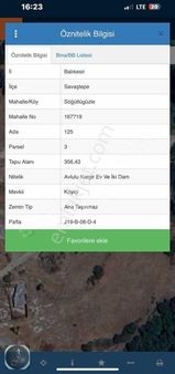 Savaştepe Söğütlügüzle İki Tapu Tek Fiyat Satılık Arsa