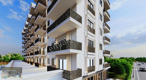 Erdemli Merkez1+1ve2+1 Temelden %30 Peşin Taksitli Satılık Daire