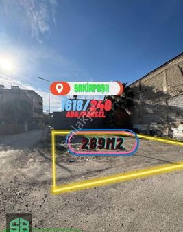 Şakirpaşa Emekçiler Caddesinde 289m2 Köşe İmarlı Parselimiz Satılıktır .