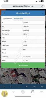 Realite Tapu 63 Celal İkbalden Satılık Emsalsiz Arsa