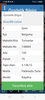 Satılık Müstakiltapu Tarla