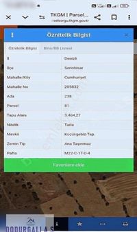 Satılık Tarla 13.883m2